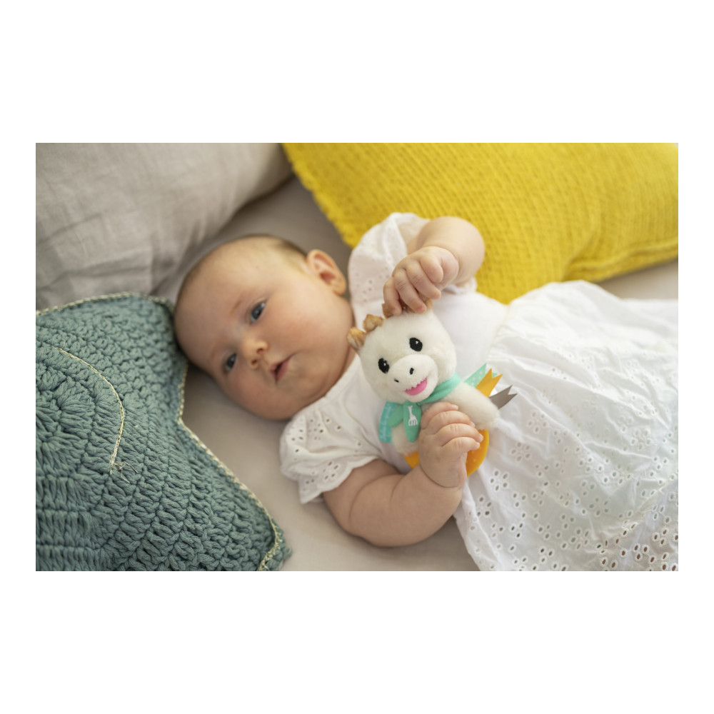 Hochet peluche à mordiller – vue complémentaire 2