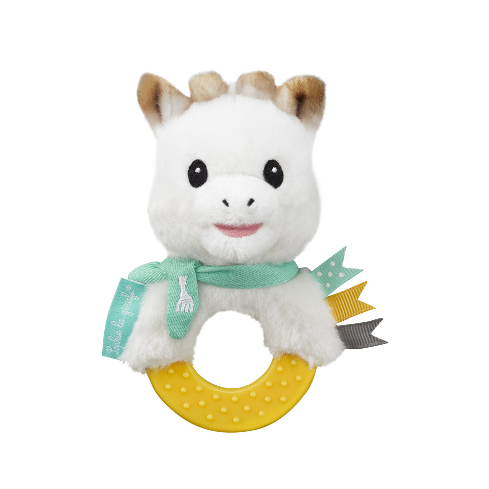 Hochet peluche à mordiller – vue complémentaire 3
