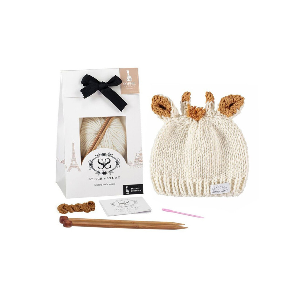[kit-tricot-bonnet] Strickset Mütze