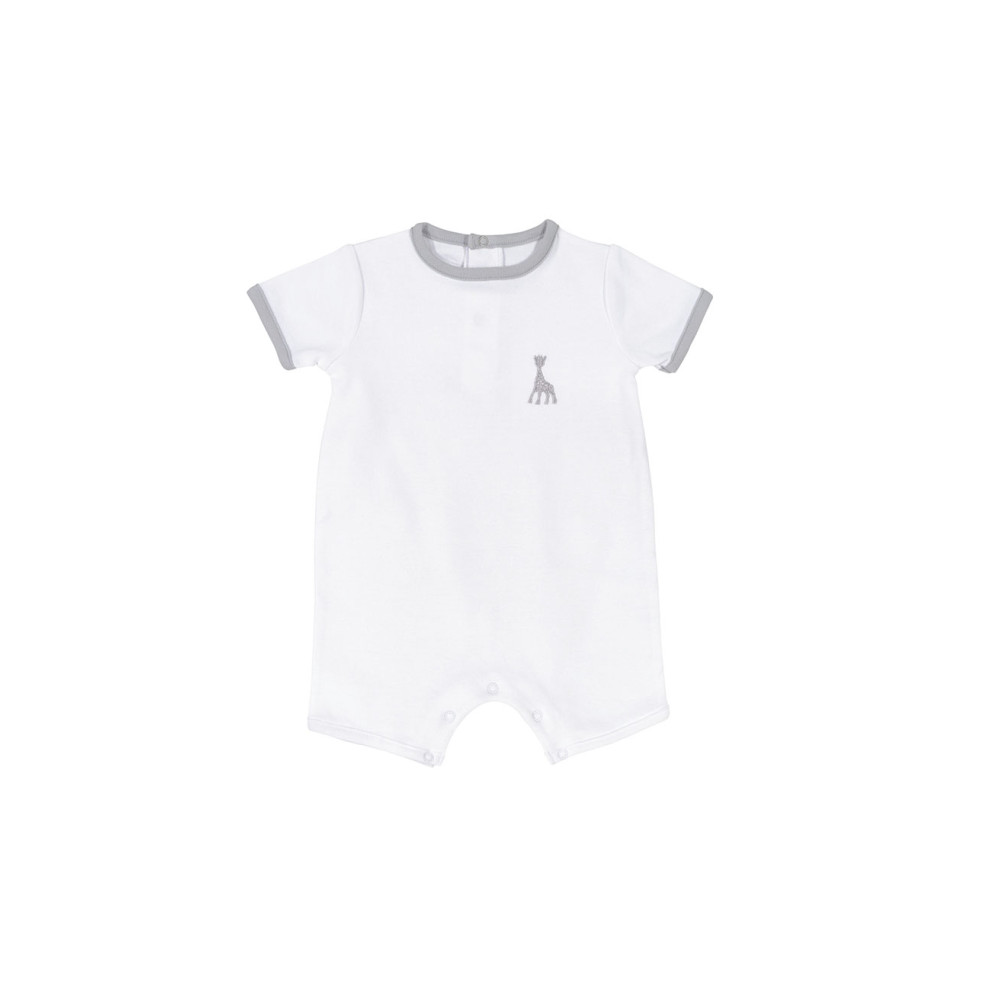 [der-sophie-la-girafe-anzug-3-6-monate] Le combi-short Sophie la girafe 3-6 mois