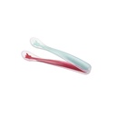 Lot de 2 cuillères douces silicone