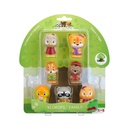 Lot de 7 personnages "Klorofil families"