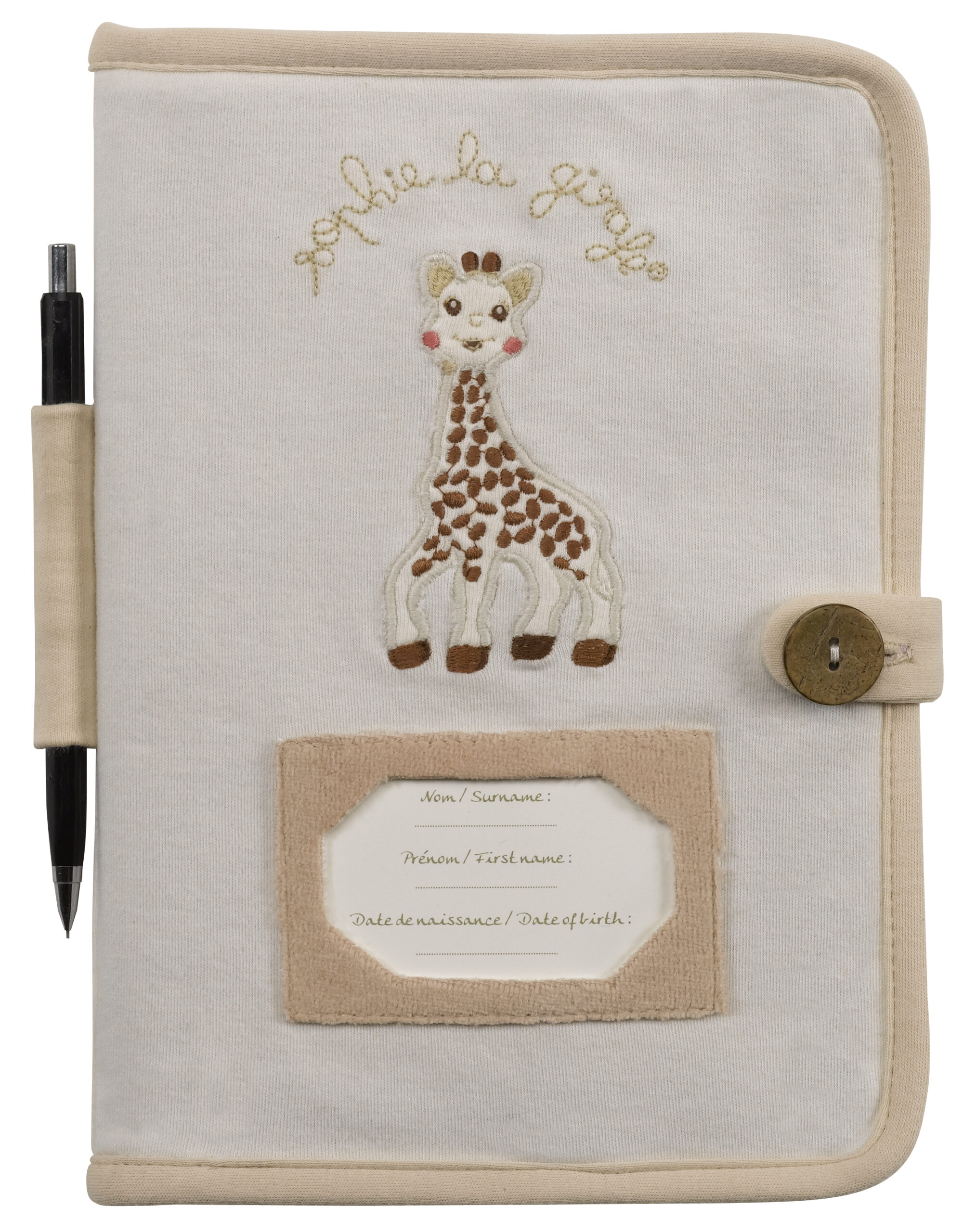 Protege Carnet De Sante Sophie La Girafe Suisse