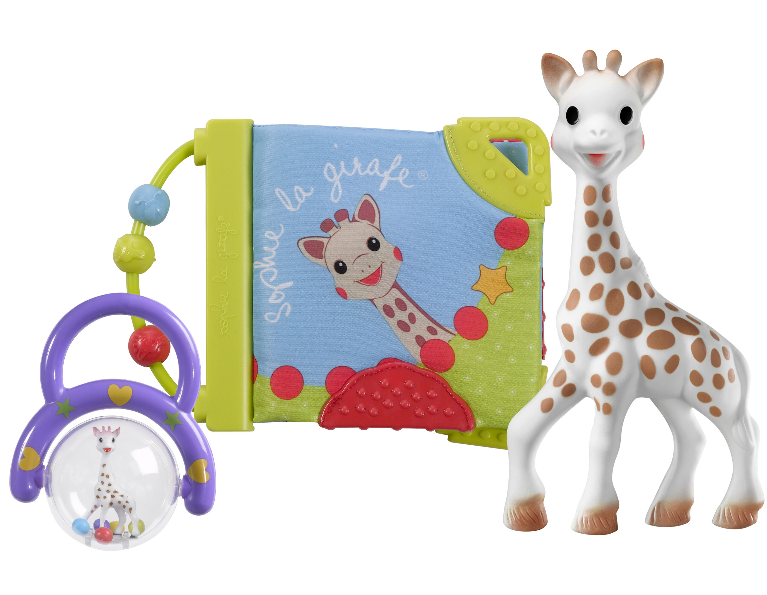 Coffret Cadeau Naissance Doudou Sophie chérie Sophie la girafe