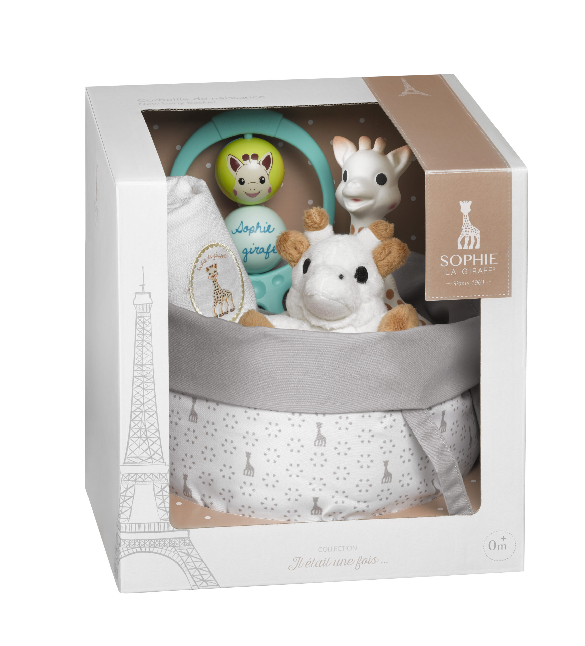 Coffret naissance doudou Sophie chérie, Sophie la girafe de Sophie