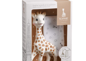 Sophie la girafe et sa pochette de rangement Sophie la girafe ®