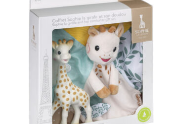 Sophie la girafe et son doudou