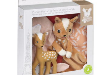 Fanfan le faon et son doudou